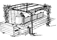 Beh&auml;lter in der Gemeinschaftsanlage